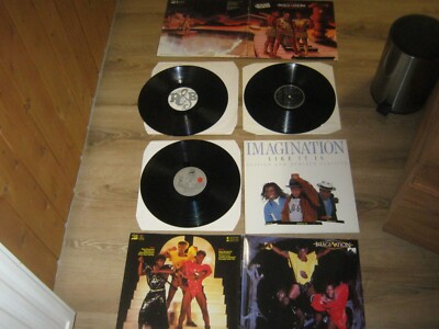 Imagination-LP-Sammlung3St.mit Cover-Vinyl von near Mint bis gut plus-Cover ok