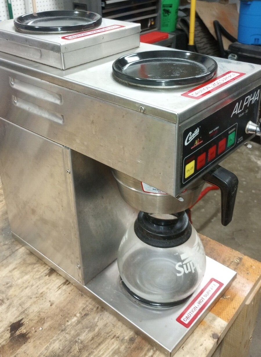 Curtis ALPHA3D Commercial Coffee Brewer SCALPHA3D63 W/ Vaculator eBay