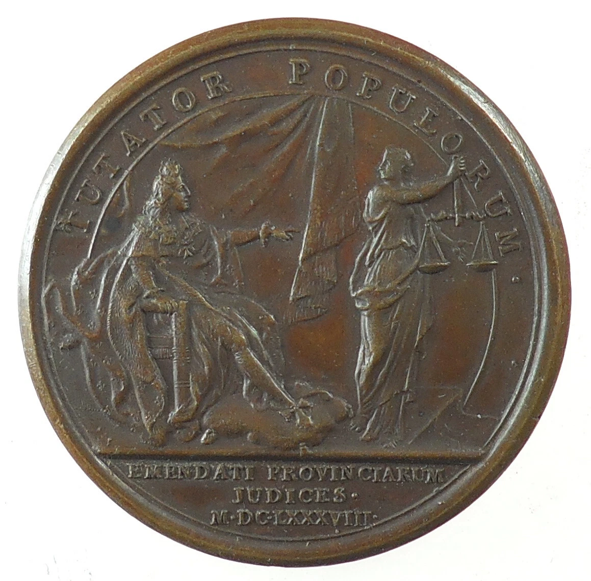 1674 フランス ルイ14世 国王 勲章 超大型 ブロンズメダル Medal Louis Xiv for sale | eBay
