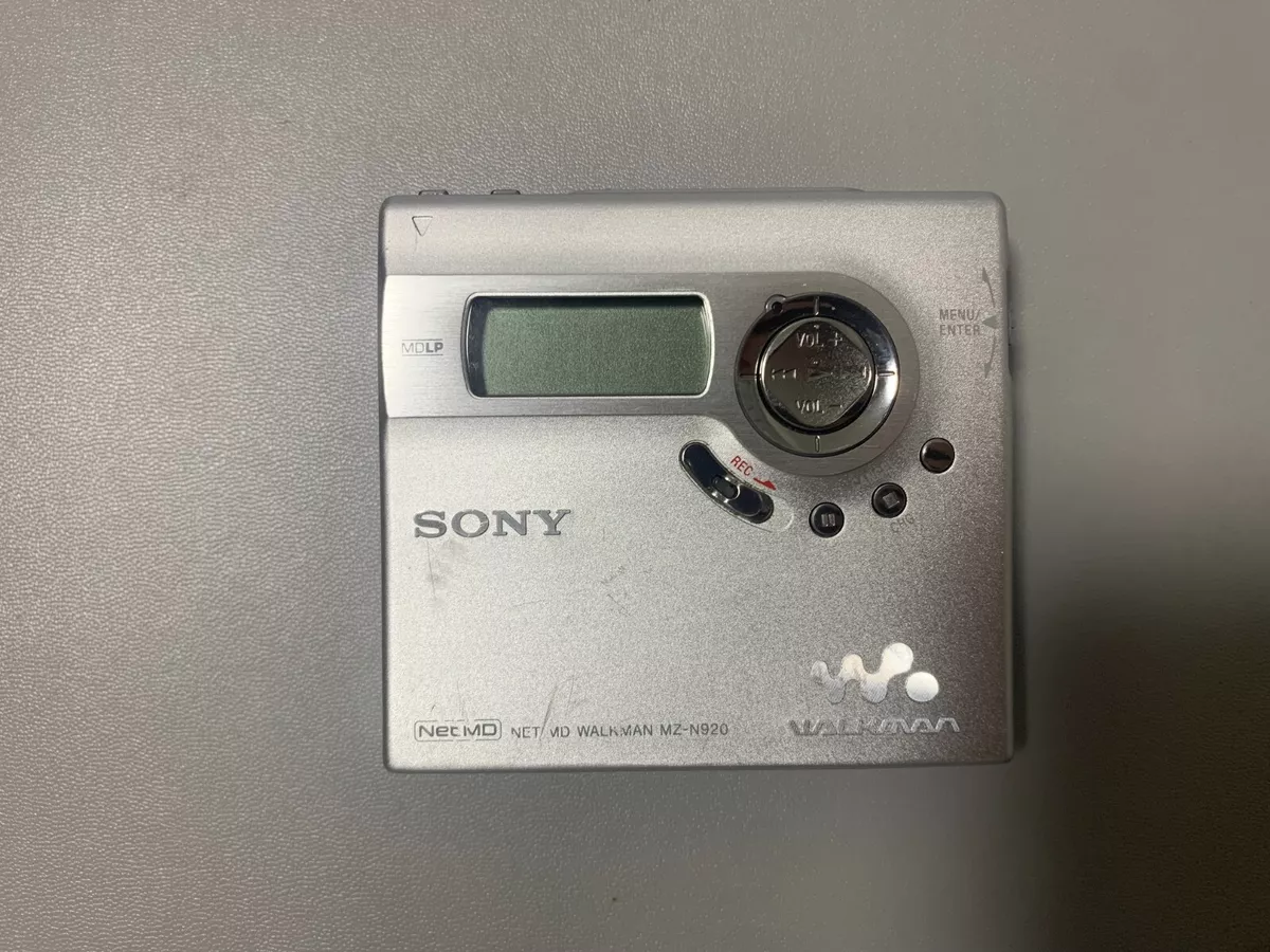 検討させてもらいますSONY MD WALKMAN MZ-N920 シルバー