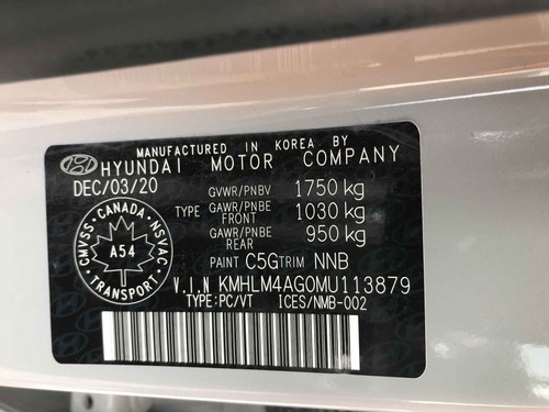 Used A/C Selector Switch fits: 2021 Hyundai Elantra Korea built Canada market ma