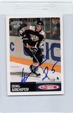 2002/03 Topps Total #137 Denis Arkhipov Predators Signed Auto *H1429