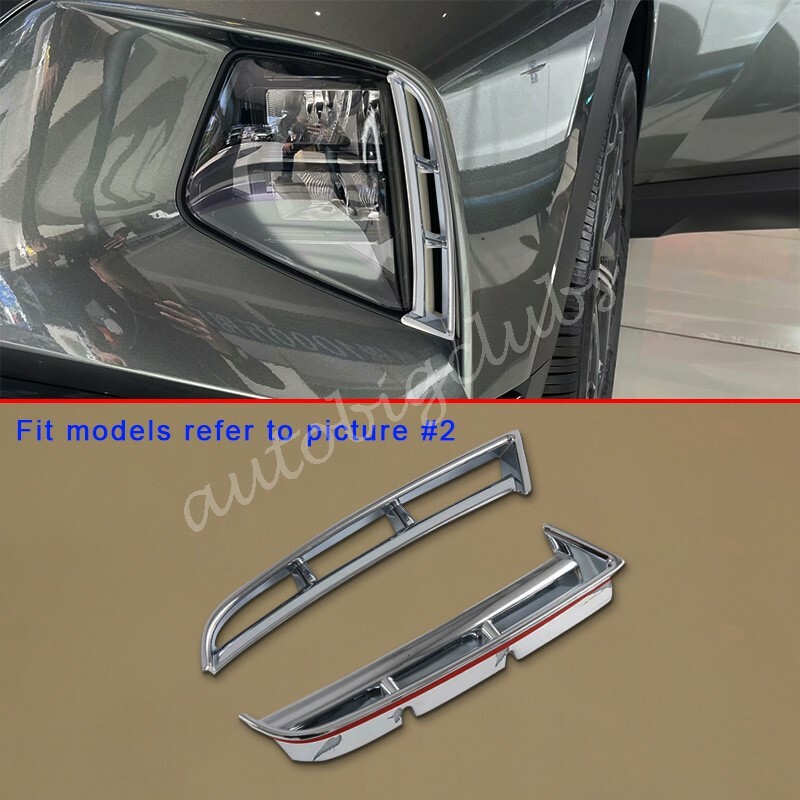 For Hyundai Tucson 2022-2023 Front Fog Light Cover Mouldings Trims Accessories