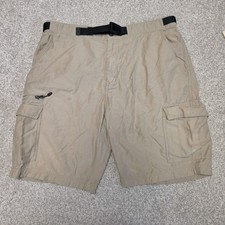 Nike ACG Beige Brown Cargo Shorts Men's 34 All Conditions Gear 100 Nylon EUC