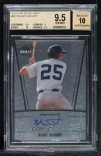 2011 Leaf Metal Draft Blake Swihart #AU-BS1 BGS 9.5 GEM MINT Auto 0s3