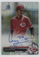 2017 Bowman Chrome Prospect Mega Box Auto Luis Castillo #BMA-LC Auto 0r4