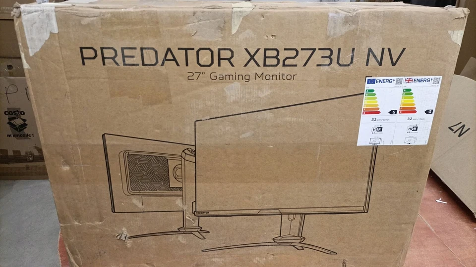 DEFEKT Acer Predator XB273UNV 27-Zoll-Gaming-Monitor (z - Bild 3 von 4