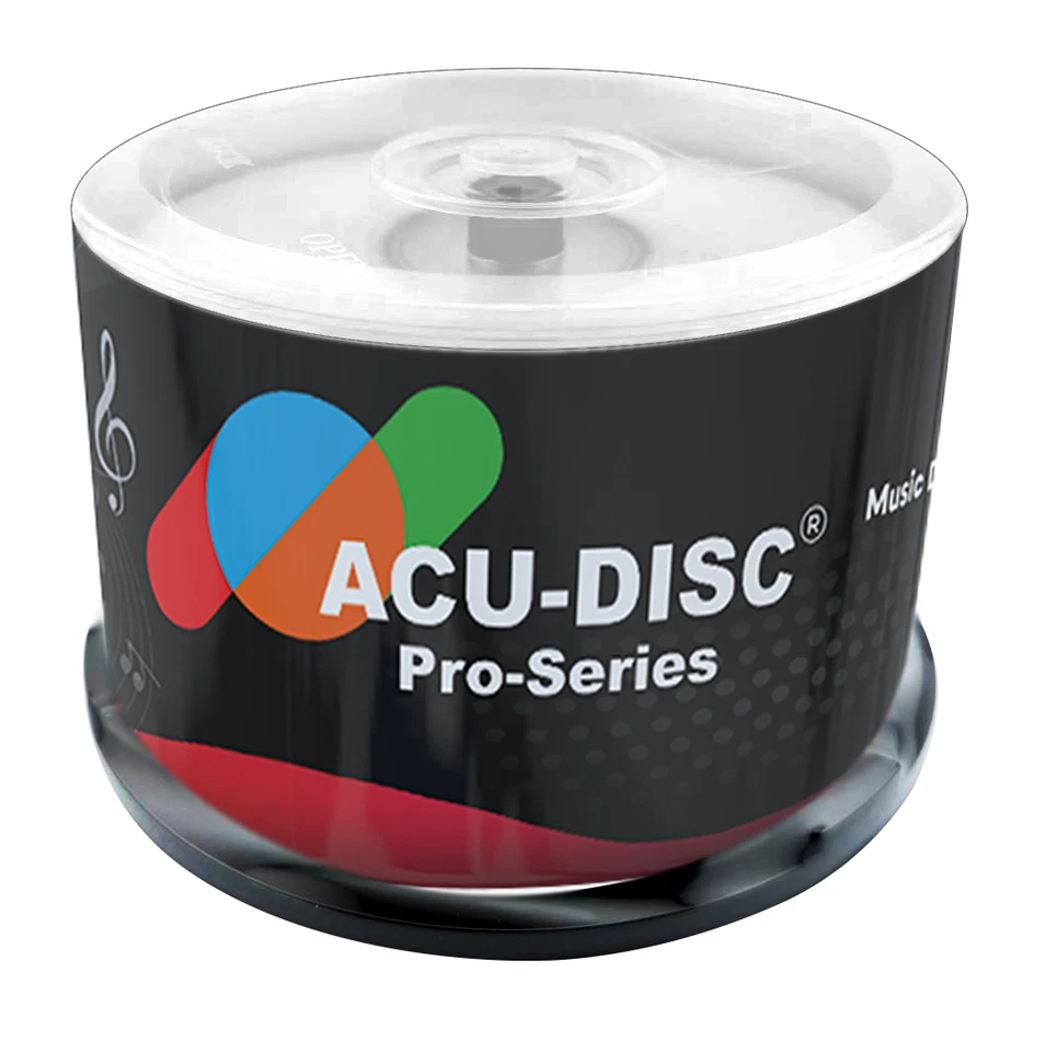 50 Pack ACU-DISC Pro-Series Music Digital Audio Recordable CD-R 700MB 48x 80 Min - Image 2 of 4