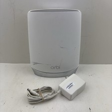 NETGEAR Orbi RBS750 Satellite Tri-Band Mesh WiFi 6 With Power Cord Tested Works