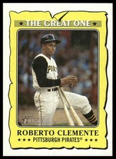 Roberto Clemente 2021 Topps Heritage #GO-7 The Great One Pittsburgh Pirates