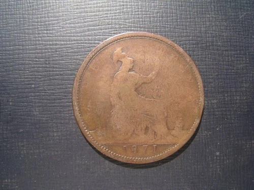 1871 Victoria Penny — photo from the most recent tracked eBay sale