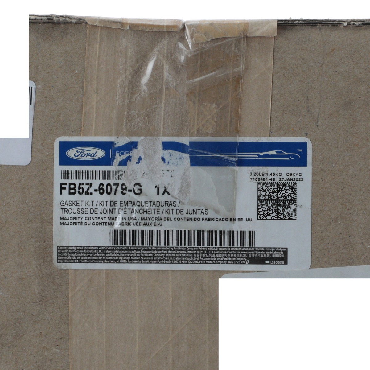 FORD OEM FB5Z6079G KIT - GASKET FB5Z-6079-G for sale online | eBay