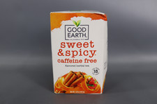 Good Earth Sweet  Spicy Decaf Herbal Tea Bags 18 Ct. Expiration: 07/31/2026