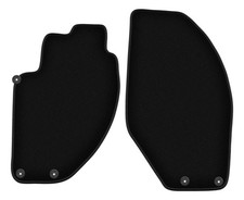 Tappetini anteriori in velluto Nero per Alfa Romeo 166 1998-2009