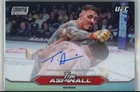 Tom Aspinall 2025 Topps Stadium Club UFC Chrome Auto Refractor Fighting #CAS-TAL