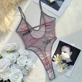 2026 New fashion summer sexy lady holiday seaside swimsuit lingerie bodysuit hot