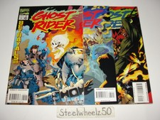 Lotto fumetti Ghost Rider #60 63 e 64 Marvel 1995 Nick Fury Avengers Mackie Larroca