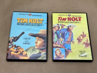 Tim Holt Western Classics Collection Volumes 1 + 2 DVD Warner Archive