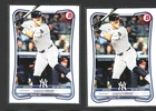 AARON JUDGE 2 Card Lot 2026 Bowman Baseball (2) #1 New York Yankees