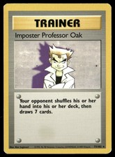 Imposter Professor Oak [1999-2000] #73 Prices | Pokemon Base Set