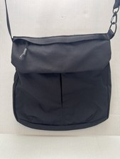 Nike Crossbody Bag Black 10x11 Zip Pocket Snap Closure Active