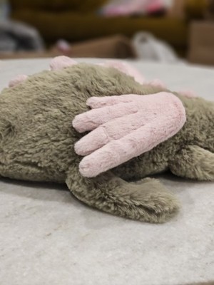 Jellycat Malachy Dragon Large - NWT New w Tags - Pink Green Matcha