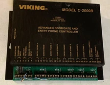 Viking Electronics C-2000B Viking C-2000B Door Entry Controller Working