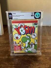 Yoshi NES Nintendo Entertainment System 1992 CIB Complete in Box Graded Wata 8.5