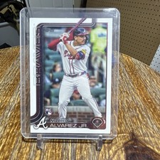 Topps 2024 Series 1 Nacho Alvarez Jr. #223 Rookie Atlanta Braves RC