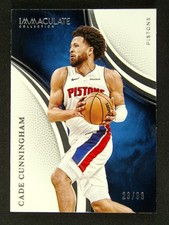 2024-25 Panini Immaculate #21 Cade Cunningham /99