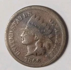1866 Indian Head Cent Good