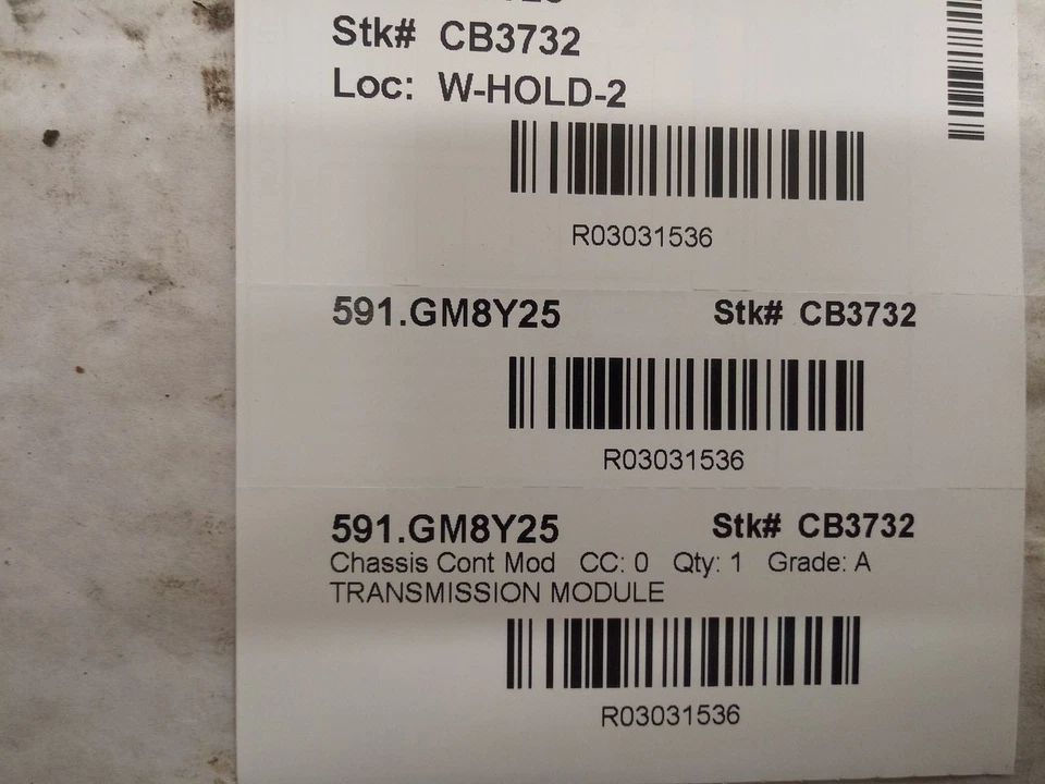 Chevrolet Blazer 2025 chasis de control de transmisión ECM 3031536 Foto 4 de 4