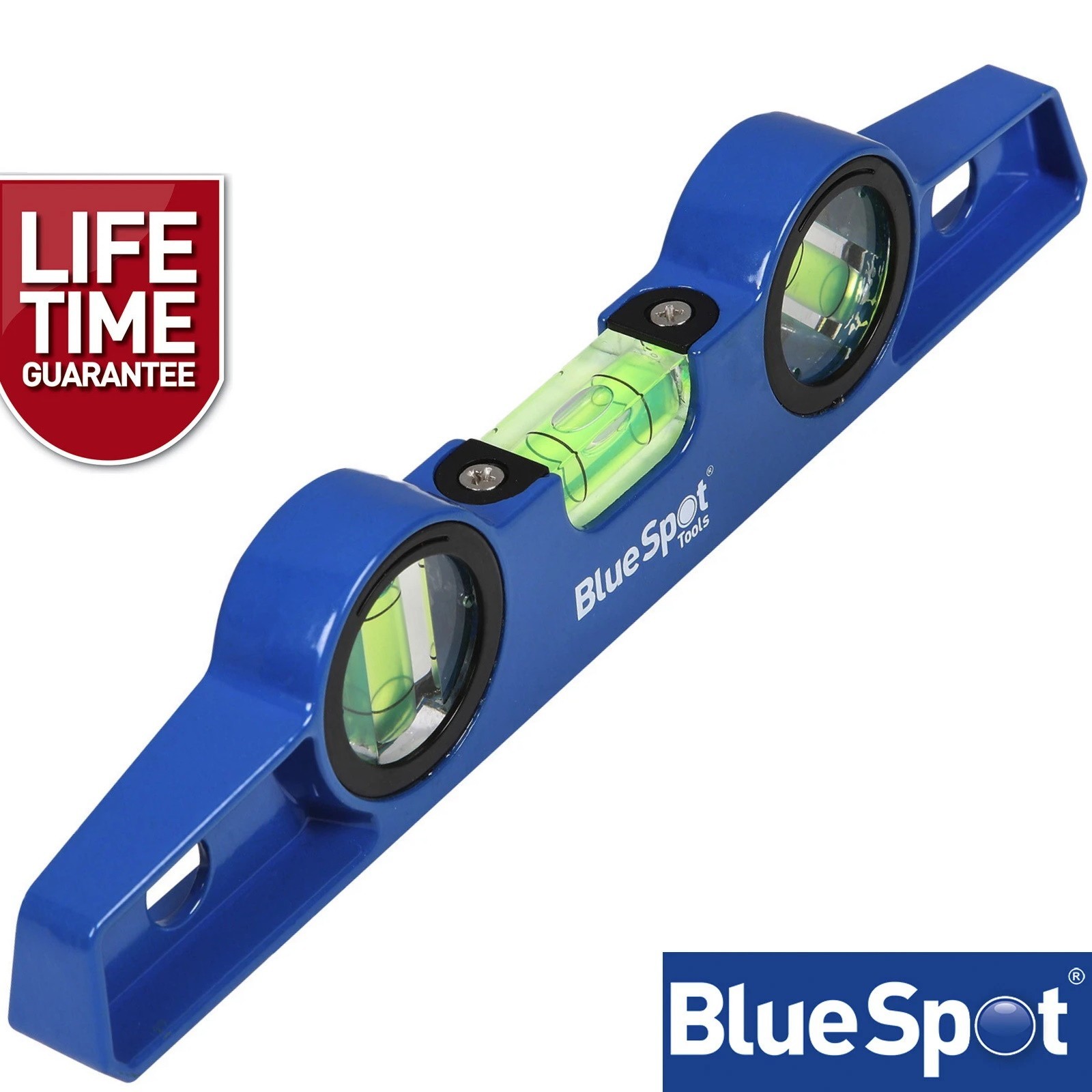 Magnetic Scaffolders Spirit Level 3 Vial Scaffold Boat Level 25cm BlueSpot 34206