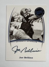 2007 Press Pass Legends Joe Bellino Auto  AR145