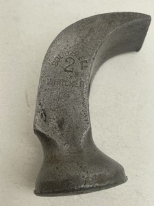 Vintage Solid Steel 2 Whitcher Cobbler Hammer