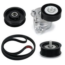 Drive Belt Tensioner And Idler Pulley Serpentine Kit Compatible With... Drive Belt Tensioner And Idler Pulley Serpentine Kit Compatible With...