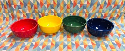 NEW mix set 4 FIESTA 22 oz small BISTRO coupe BOWLS  FIESTAWARE Free Shipping