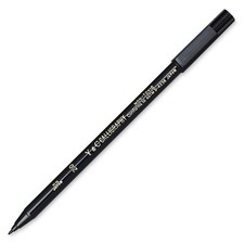 Yasutomo Niji Calligraphy Marker, 2.0mm Chisel Tip, Black Ink NSC6002A 