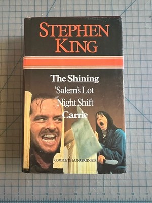 Stephen King: The Shining, Salems Lot, Night Shift, Carrie by Stephen King -1981