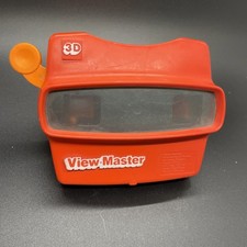 Vintage View-Master Red 3-D Viewer International Group Made In USA