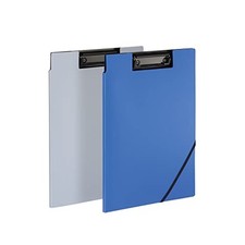 Clipboard Folio with Storage, 4 Pockets, Penholder, 2 Pack, 2 Color Combos