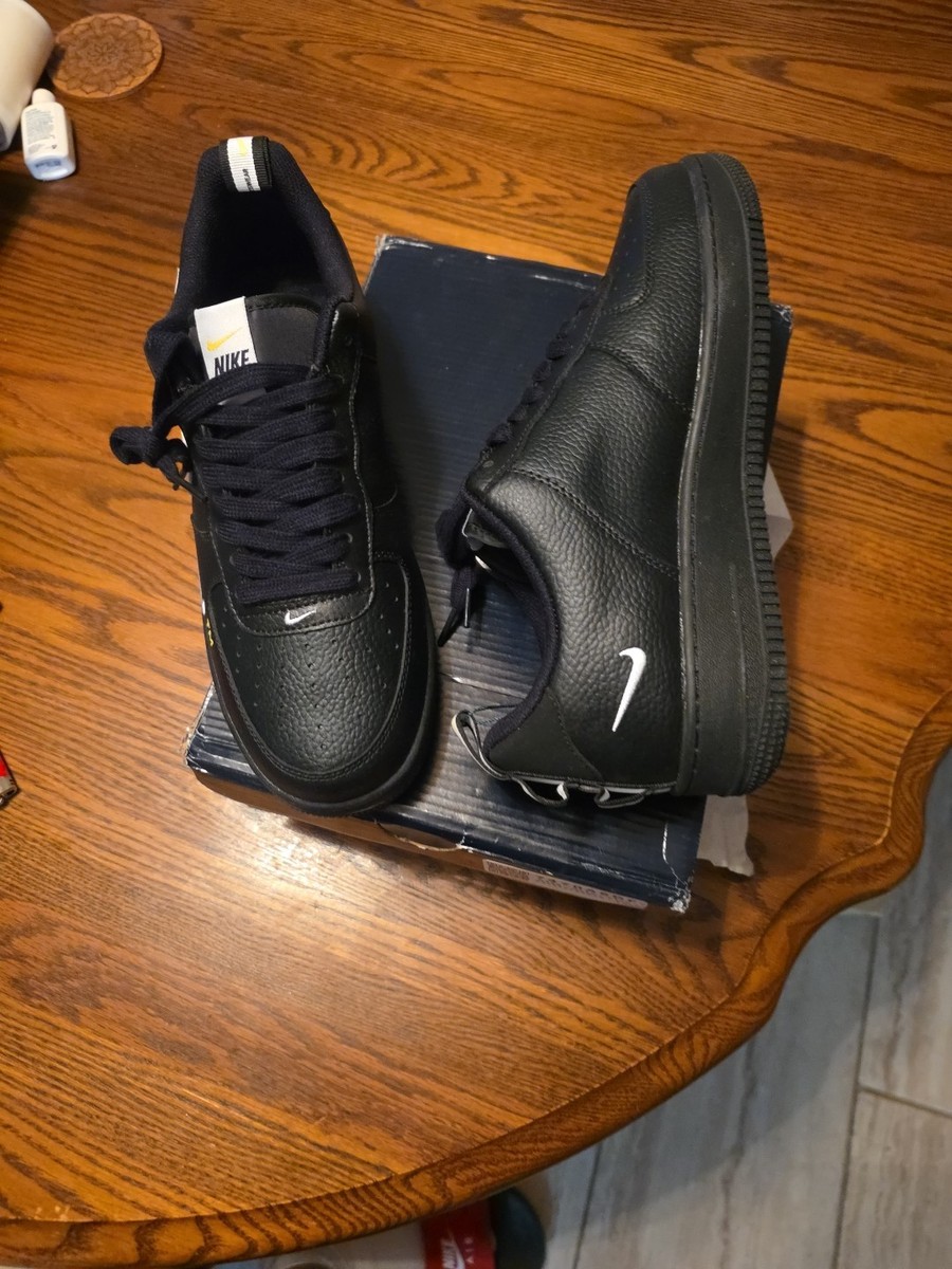 Nike Air Force 1 Low LV8 07 Utility Overbranding Black White  display picture 2