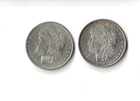 1883 1886 P Morgan Silver Dollar Lot Of 2 90% Silver 1.54688 Troy Oz