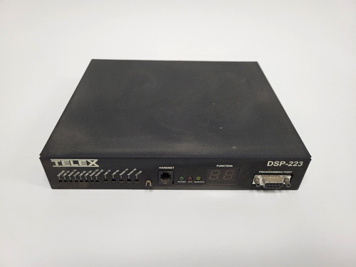 Telex DSP-223 Tone Remote Panel for Radio Base Station -No Power Adapter