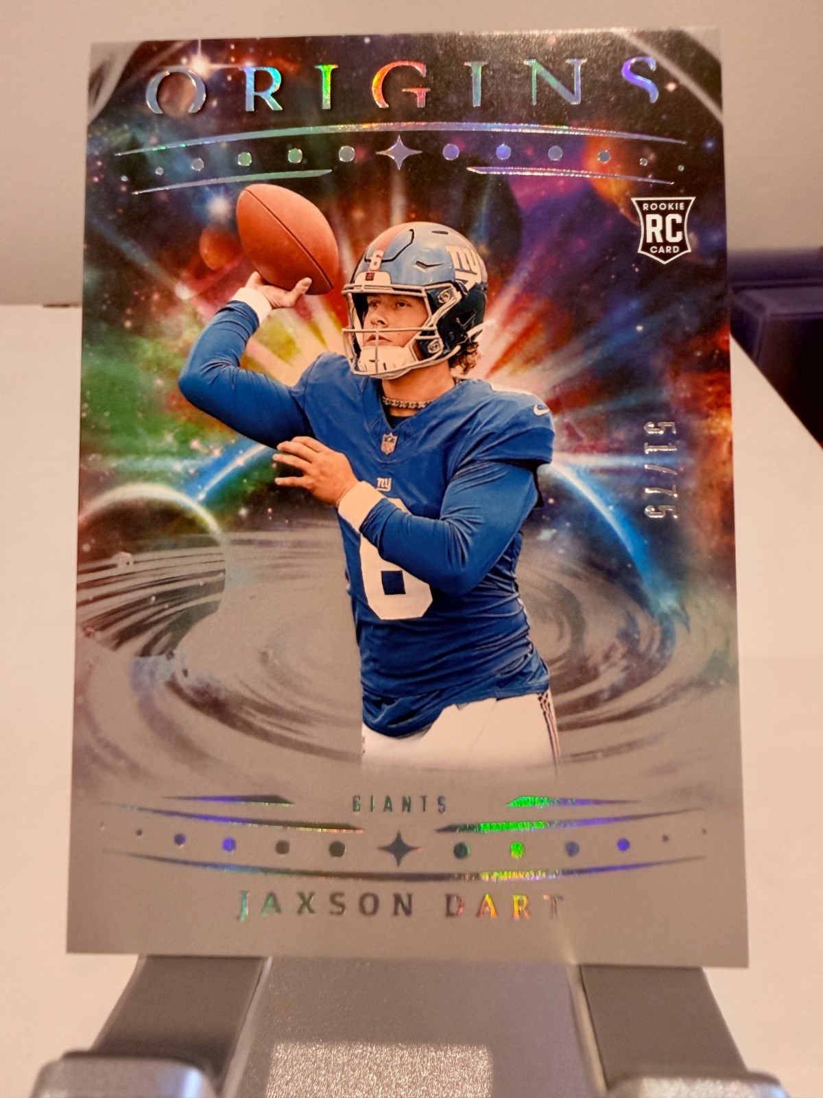 2025 Panini Origins - Jaxson Dart, Silver /75 #145 (RC)