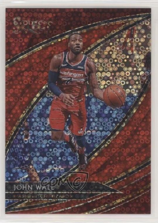 John Wall #219 Basketball Cards 2019 Panini Select trading card — raw and PSA graded price guide