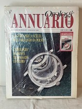 ANNUARIO OROLOGI CON LE TABELLE ANNO 1999 2000 blisterati mai aperti
