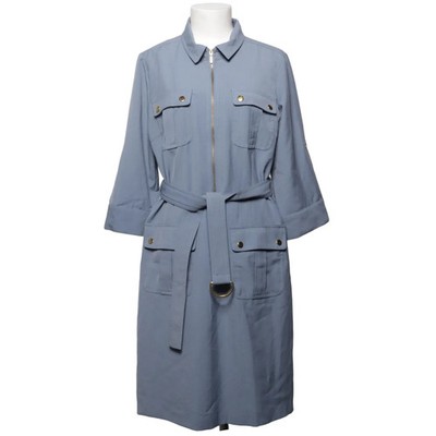 Sharagano, Blusenkleid, Größe: 42, Blau, Elasthan/Polyester/Viskose, Damen #8eT