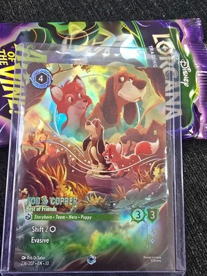 Lorcana Attack of the Vine Tod & Copper Best of Friends (Enchanted) 236/207