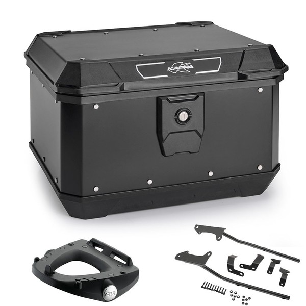 Kappa KMX400B Bauletto 40LT Monolock + Yamaha FZ1 1000 Fazer 2010-2011 Halter-image